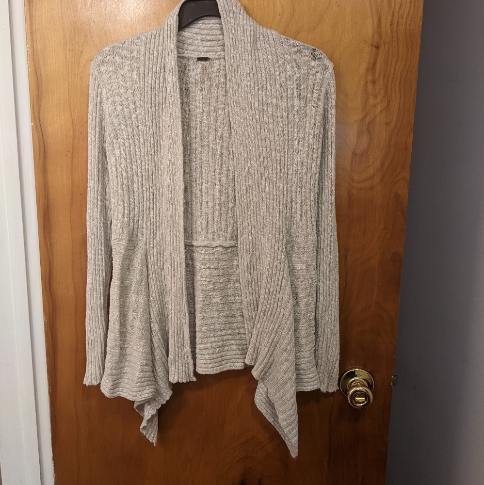 Poof Cardigan, Size M, Cream